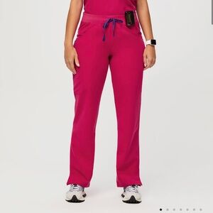 Figs Ultra Rose Kade Cargo Scrub pants